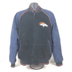 Vintage 90s NFL GIII Leather Jacket